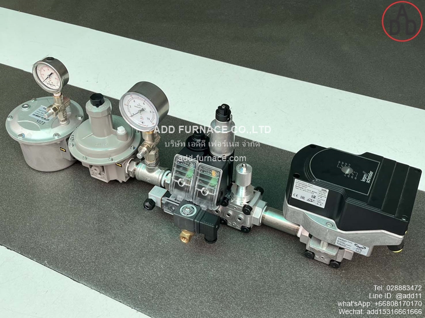 1 Low Pressure Gas Burner Automatic Linear Safety Control System (37)